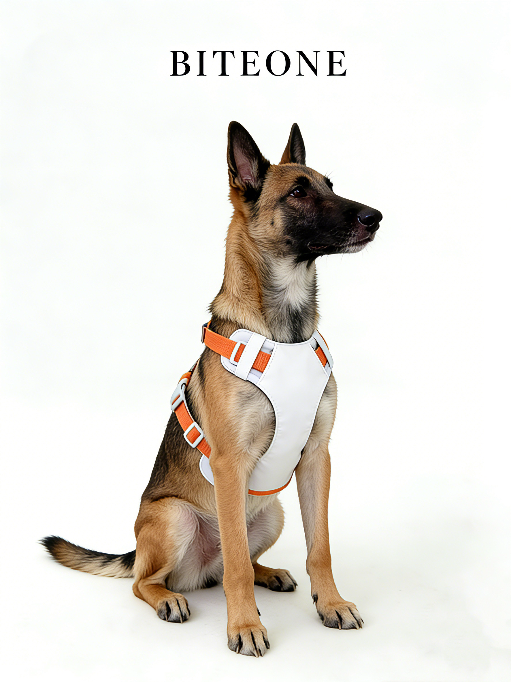 Breathable No-Pull Adjustable Dog Harness with Durable Buckles and Safety Straps LARGE